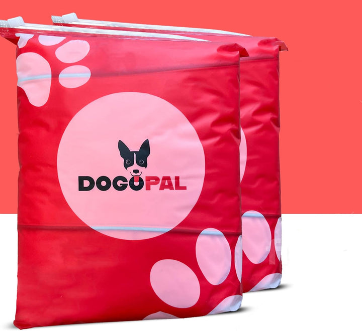 DOGOPAL Regenmantel Hund mit Integriertem Geschirr – Wasserdichter Hunderegenmantel, Winddichter Hun