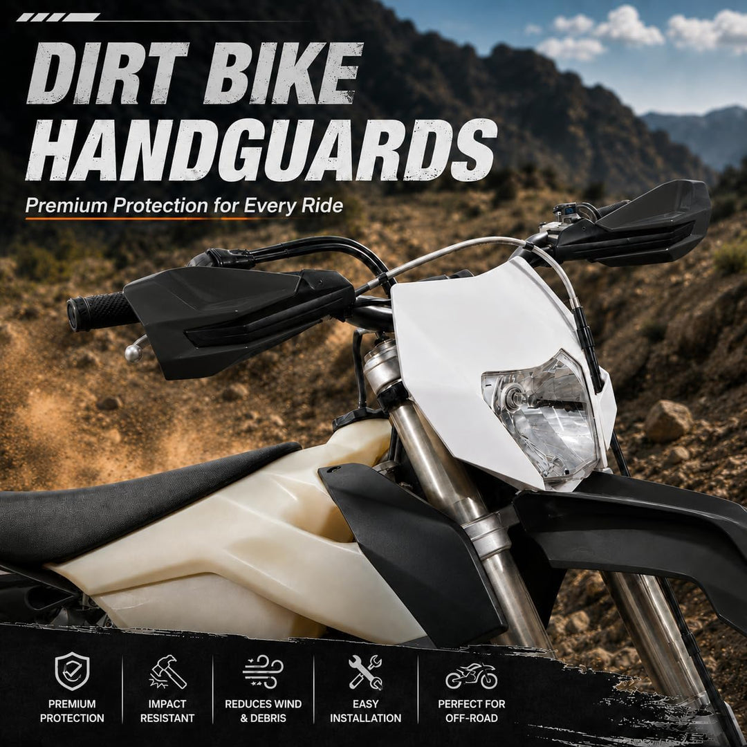 JFG RACING Handguards,Handguards Motorrad Handschutz Motorrad Universal Für 22mm 28mm Lenker SX SXF