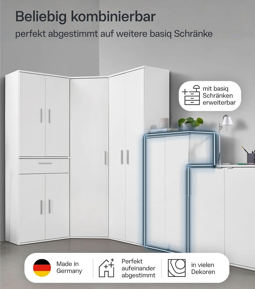 mokebo Mehrzweckschrank Büroschrank &