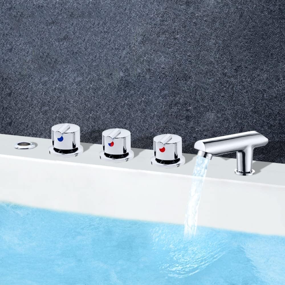 AFUDER Wasserhahn Badewanne Badewannenmischer Duscharmaturen Badezimmer Wasserhahn Kaltes Heisses Wa