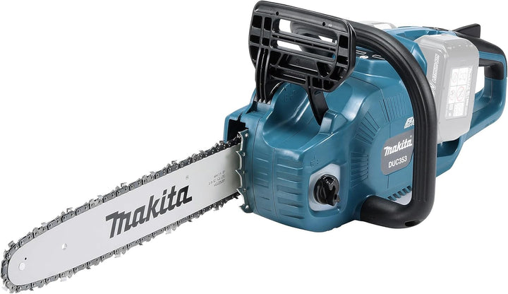 Makita DUC353Z Akku-Kettensäge 2x18 V (ohne Akku, ohne Ladegerät), Schwarz, Blau, 12 x 600