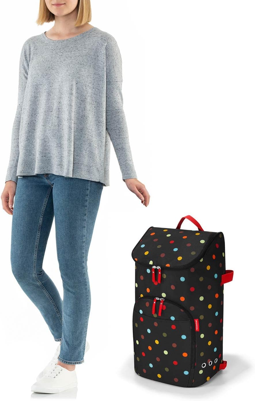 reisenthel citycruiser Bag inDots– Praktische Einkaufstasche mit Mehreren grossen Fächern – Mit dem