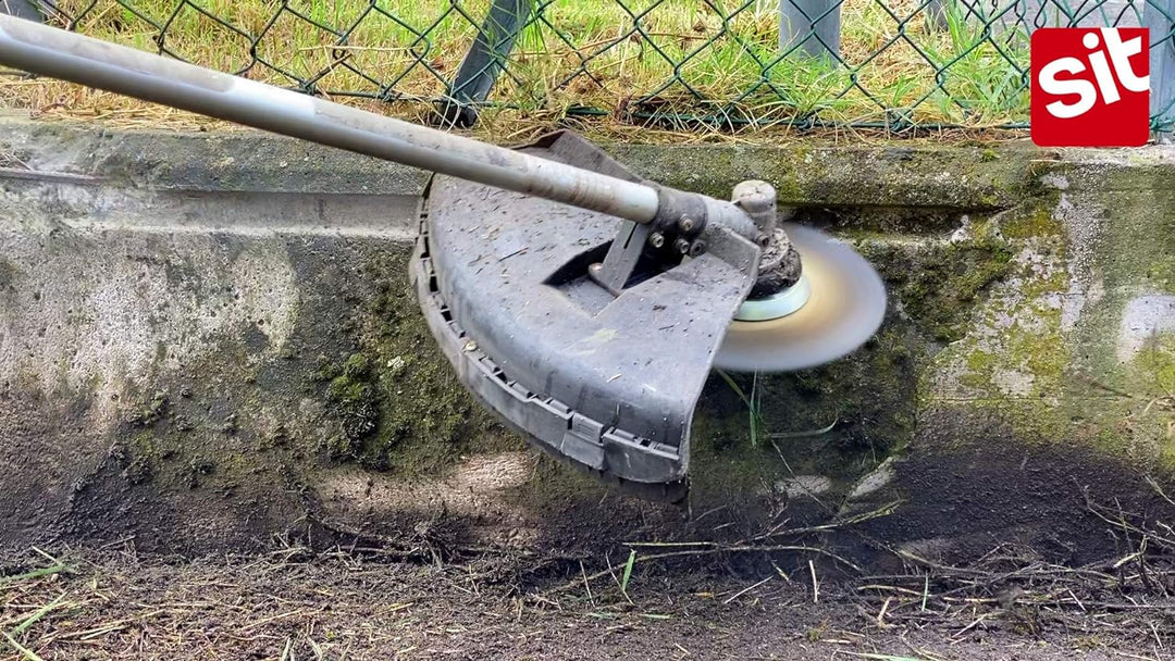 SIT 0321 Trimmerbürste für Garten aus Stahlseil Liz mit Adapter CO170-Ø: 170 mm Gedrehte Stahlsträus