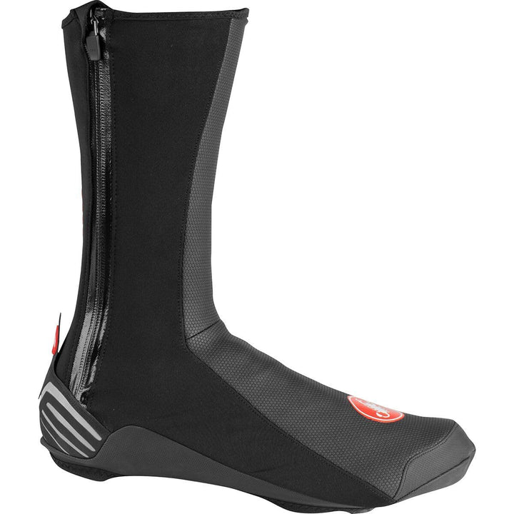 castelli Ros 2 Shoecover Radsport-Überschuhe XXL Schwarz, XXL Schwarz