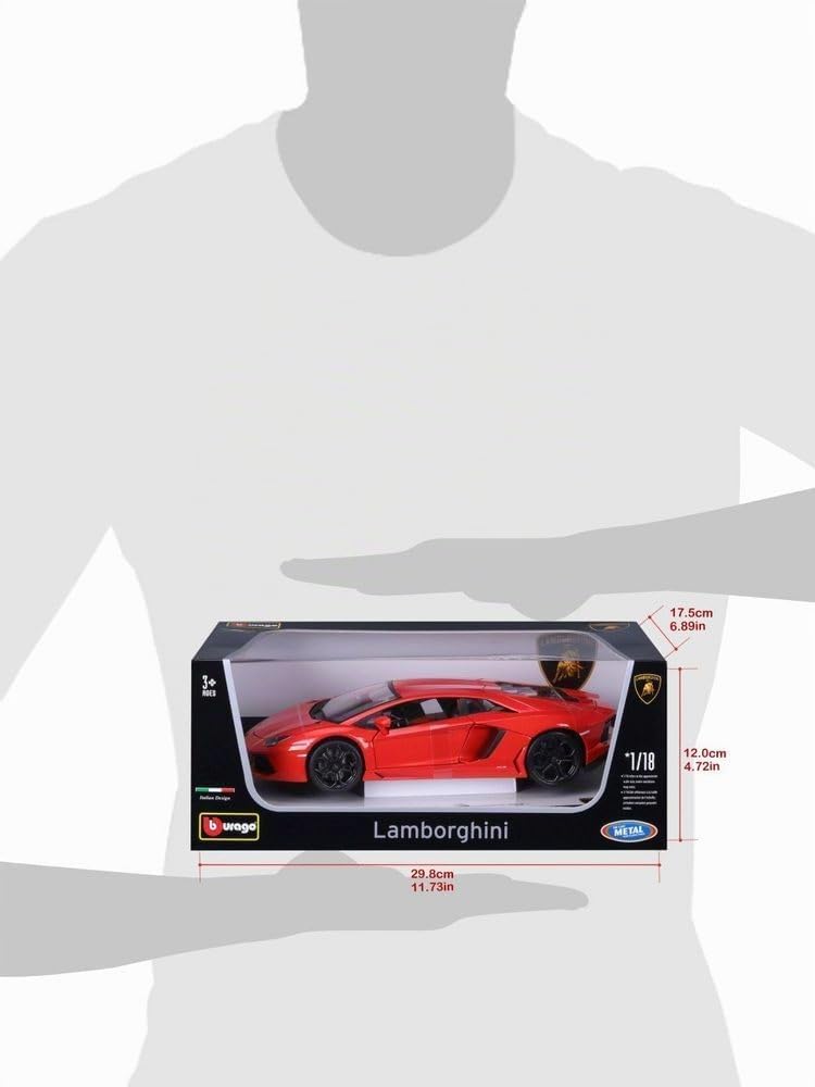 Bburago 15611033X - Lamborghini Aventador LP700-4 rotorange