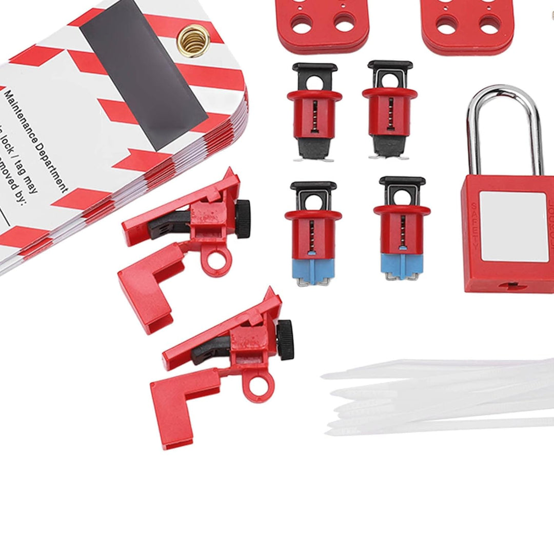 Leistungsschalter Lockout Tagout Kit, Vorhängeschloss Schutzschalter Lockout Tagout Schloss Elektris
