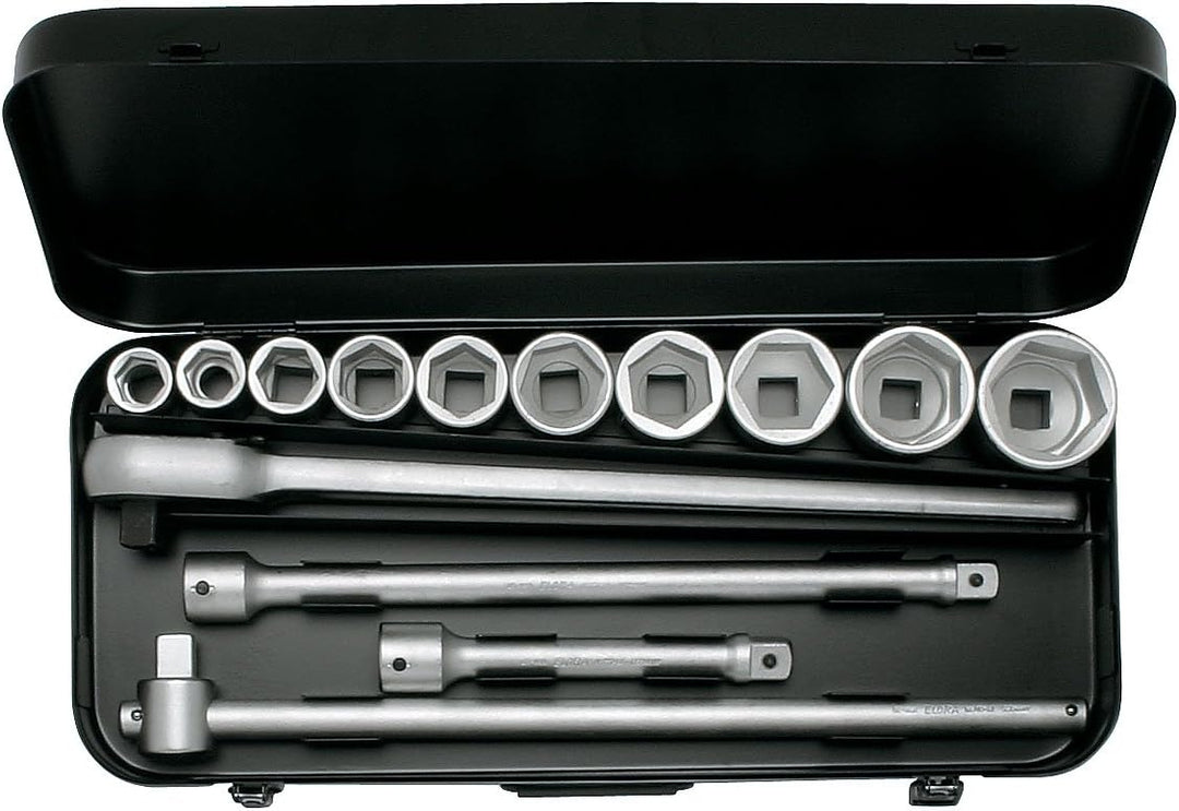 Elora Steckschlüssel-Satz 3/4 Zoll, Sechskant, 14-teilig 22-50 mm, 771-S10 MU