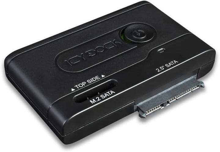 ICY DOCK EZ-Adapter MB031U-1SMB - Externer USB 3.2 Gen1 5Gbit/s Adapter für 2,5 Zoll HDD/SSD oder M.