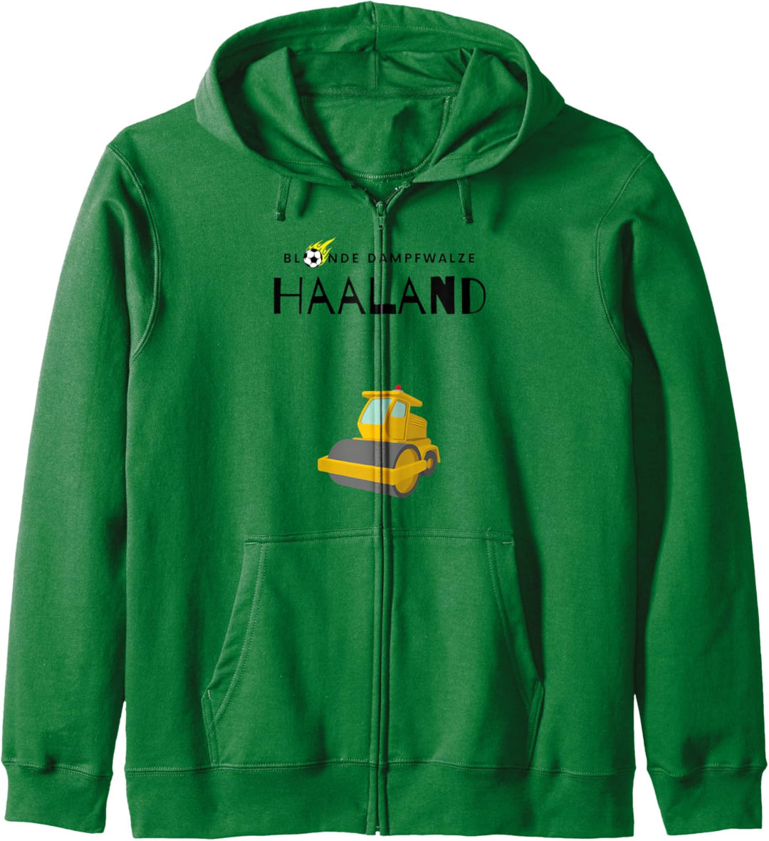Blonde Dampfwalze HAALAND Kapuzenjacke