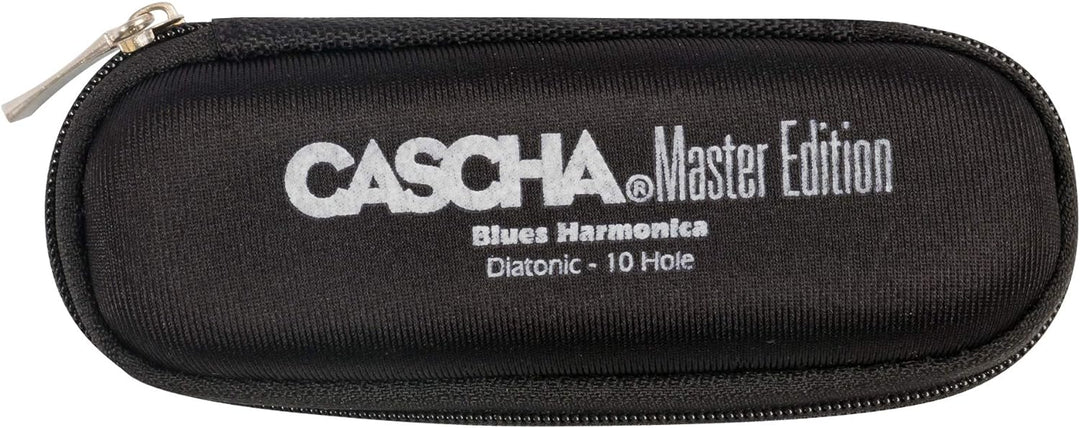 Master Edition Blues Harmonica in E (incl. soft case and cleaning cloth)