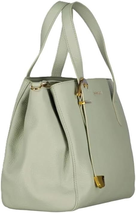 Coccinelle Leder Handtasche Umhängetasche Gleen Handbag Grained Leather Celadon Green Einheitsgrösse