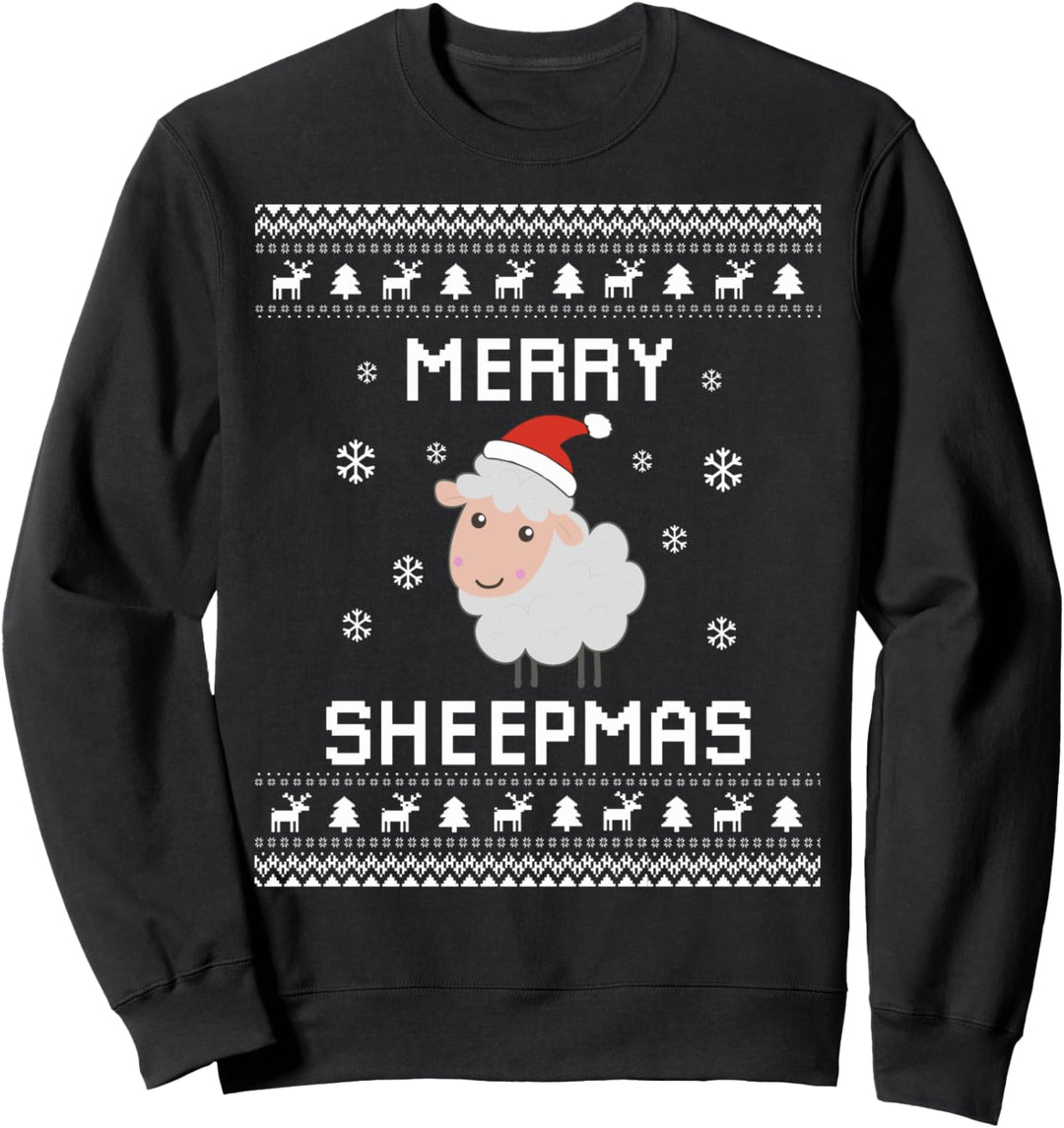 Schaf Hässlicher Weihnachtspullover für die Feiertage Sweatshirt
