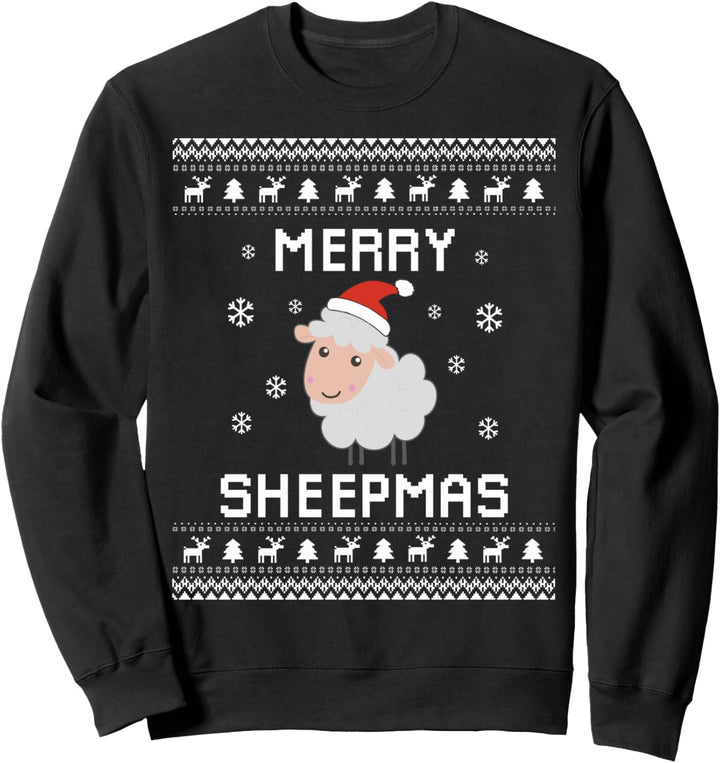 Schaf Hässlicher Weihnachtspullover für die Feiertage Sweatshirt