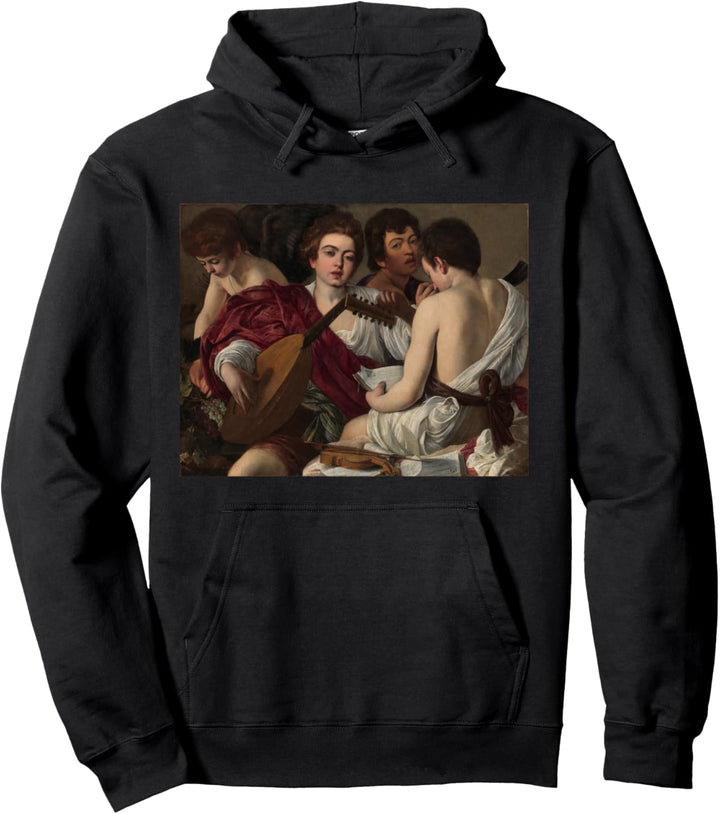 Caravaggios The Musicians Pullover Hoodie