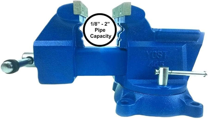 Yost 4-1/2 Inch Utility Vise, Model 445 Apprentice Series Bench Vise