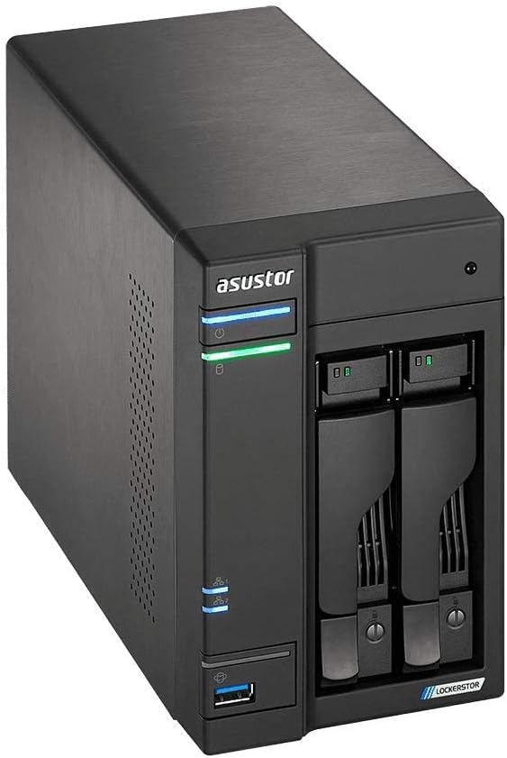 Asustor AS6602T 2-Bay 20TB Bundle mit 2X 10TB Seagate IronWolf 20TB Seagate IronWolf, 20TB Seagate I