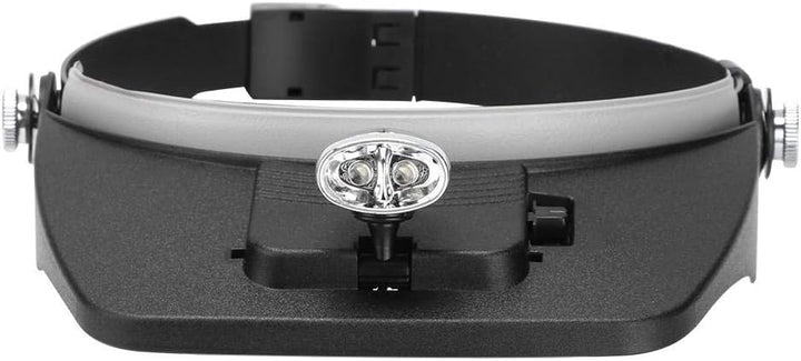 Fdit Headhand Lupenbrille mit LED-Licht Honey Bee Lupe Brille Lupe Spiegelglas Imkerei Lupe MEHRWEG