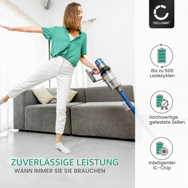 CELLONIC Akku kompatibel mit Dyson V10, Cyclone V10, V10 Absolute, V10 Animal, V10 Origin, V10 Extra