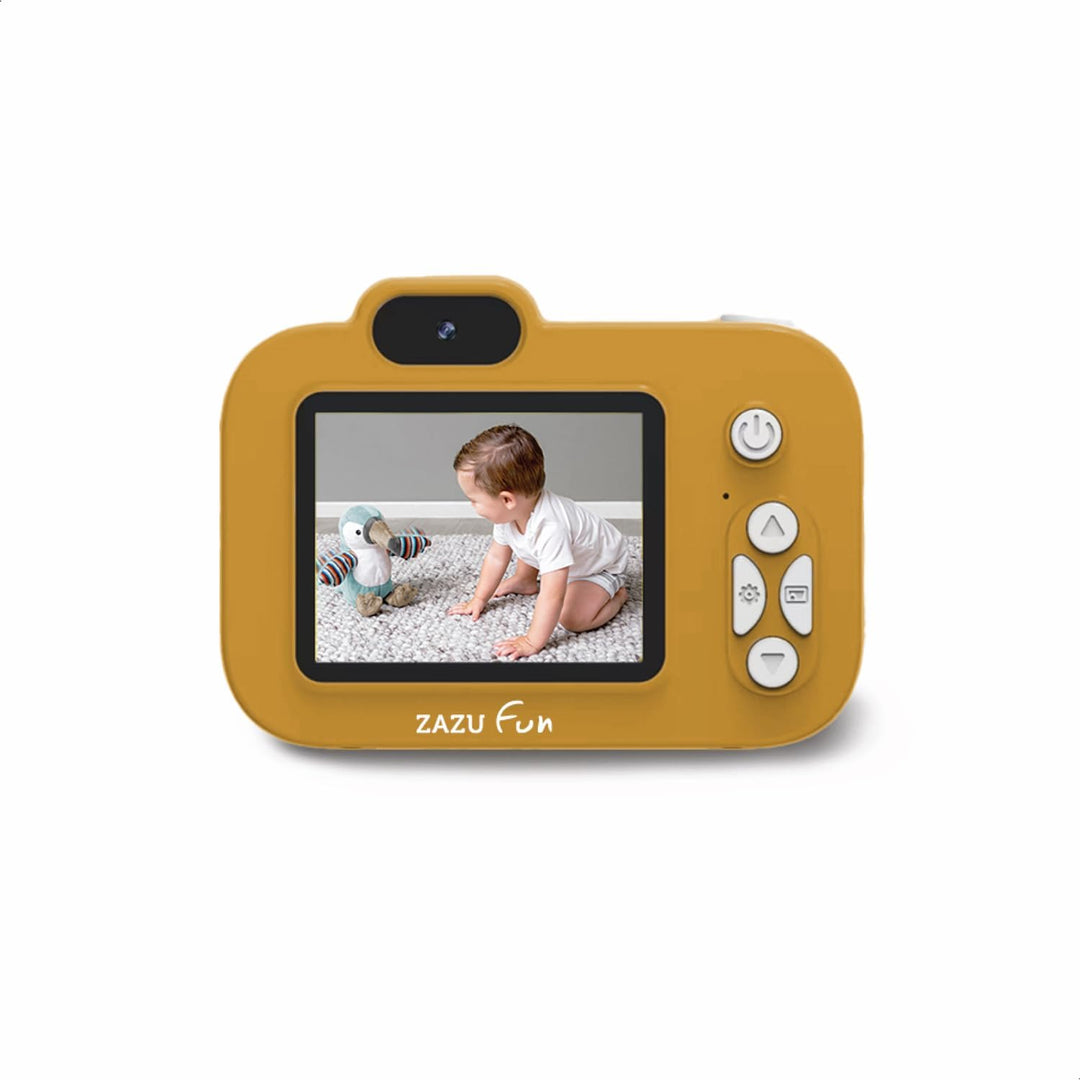 ZAZU Fun HD Digitalkamera für Kinder – 1080P Video, 2,0-Zoll-Display, wiederaufladbar, tragbare Kind