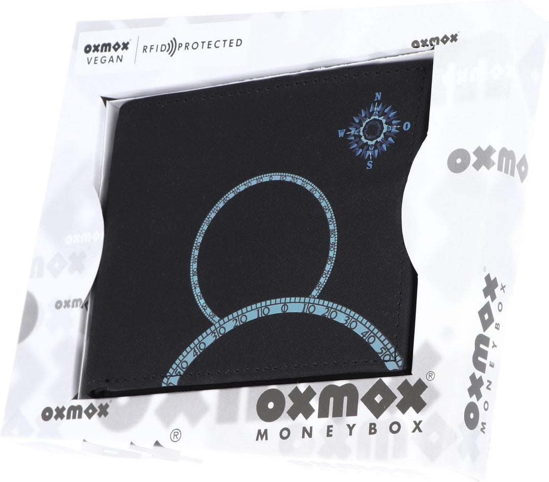 oxmox Geldbörse RFID 12 cm