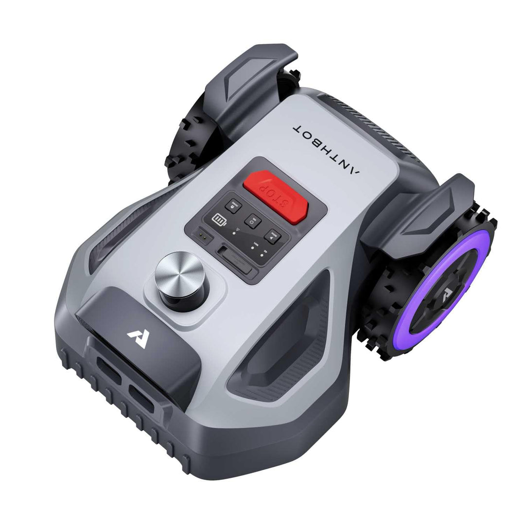 ANTHBOT M5 LiDAR Mähroboter ohne Begrenzungskabel – Hinstellen & Loslegen in 3 Min. – 360° LiDAR & D