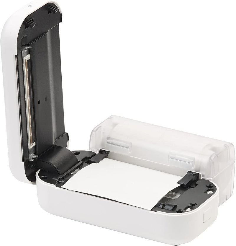 Callstel Fotodrucker: Mobiler XL Akku-Foto-Thermodrucker, Android, iOS, Bluetooth, App, 80mm (Handyd