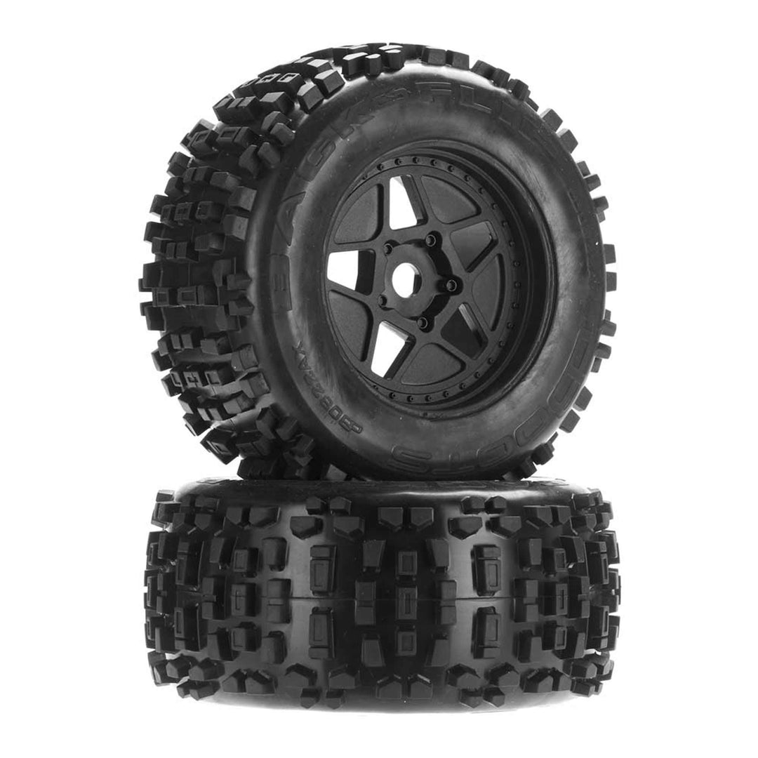 1/8 DBoots Backflip Monster Truck 6S vorne/hinten 2.8 vormontierte Reifen, 17mm Hex (2)