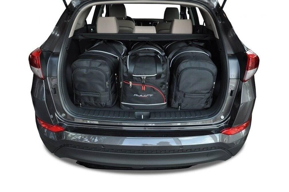 KJUST Kofferraumtaschen 4 stk kompatibel mit HYUNDAI TUCSON III (TL) 2015-2020