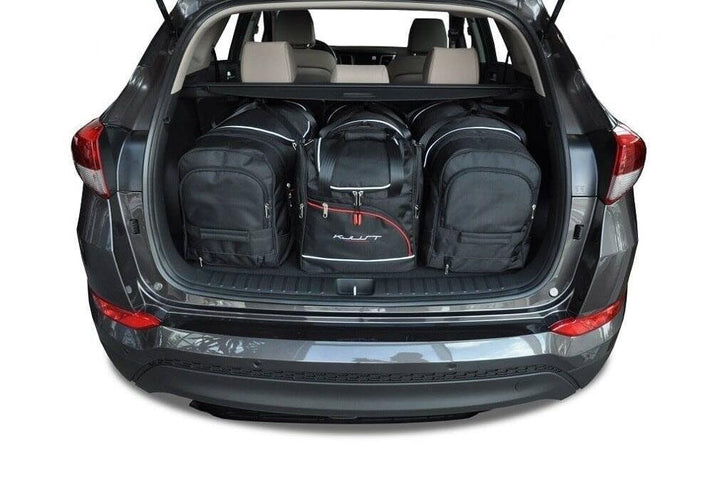 KJUST Kofferraumtaschen 4 stk kompatibel mit HYUNDAI TUCSON III (TL) 2015-2020