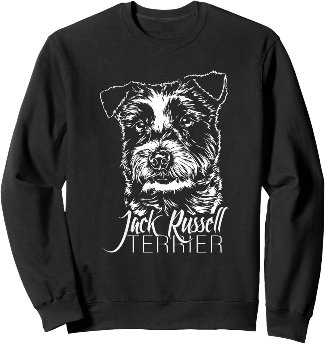 Jack Russell Terrier Hund Hunde Hundeportrait Hunde Sweatshirt