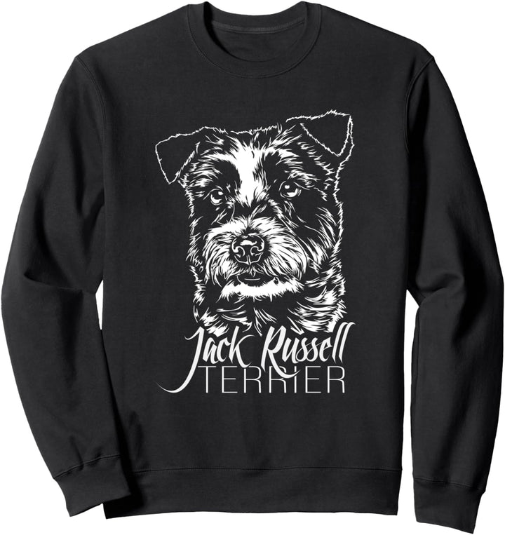 Jack Russell Terrier Hund Hunde Hundeportrait Hunde Sweatshirt