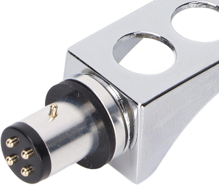 Annadue Phono Headshell mit Anschlussdrähten,Universal Ersatz LP Plattenspieler Phono Headshell Moun