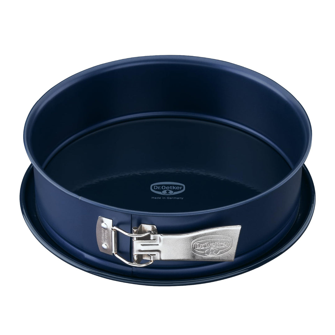 Dr. Oetker Springform Ø 26 cm Back-Liebe Emaille – Runde Backform mit Schnitt- & kratzfestem Emaille