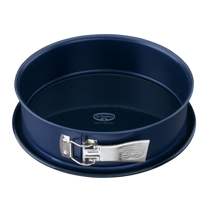 Dr. Oetker Springform Ø 26 cm Back-Liebe Emaille – Runde Backform mit Schnitt- & kratzfestem Emaille