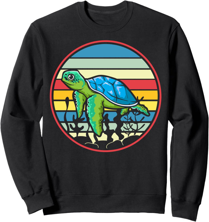 Meerestiere Schildkröte Geschenk Sweatshirt