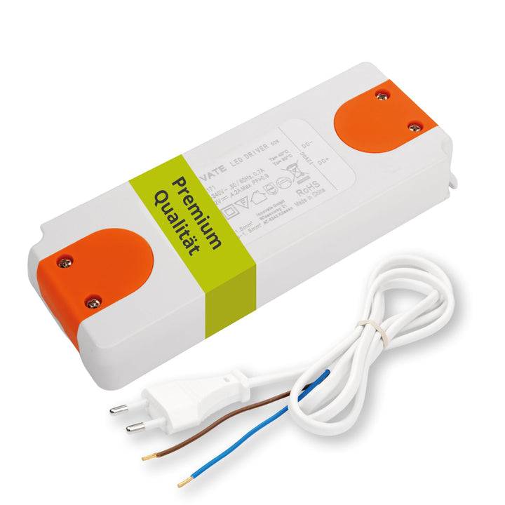 LED Trafo ECO 12 Volt/DC, 0-50W - LED Treiber - Transformator - Netzteil - Driver von INNOVATE® (12V