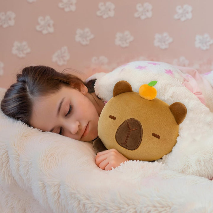 Mewaii Cute Capybara Plush Kawaii Plushies Capybara Stuffed Toy Cute Animal Plushie Soft Squishy Gif
