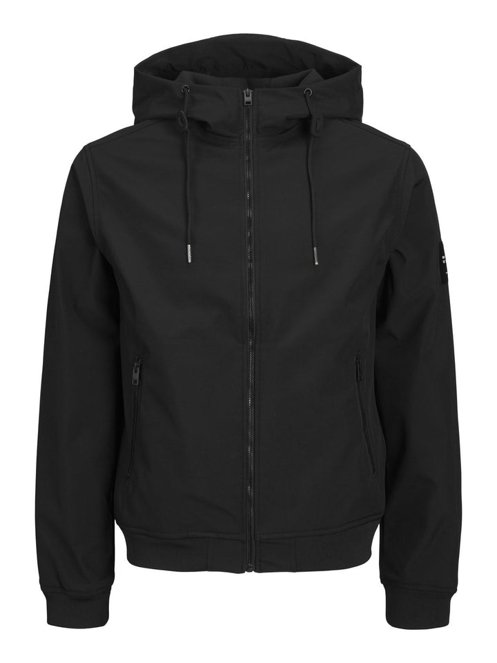 JACK & JONES Male Softshell Jacke Softshell Jacke XS Schwarz, XS Schwarz