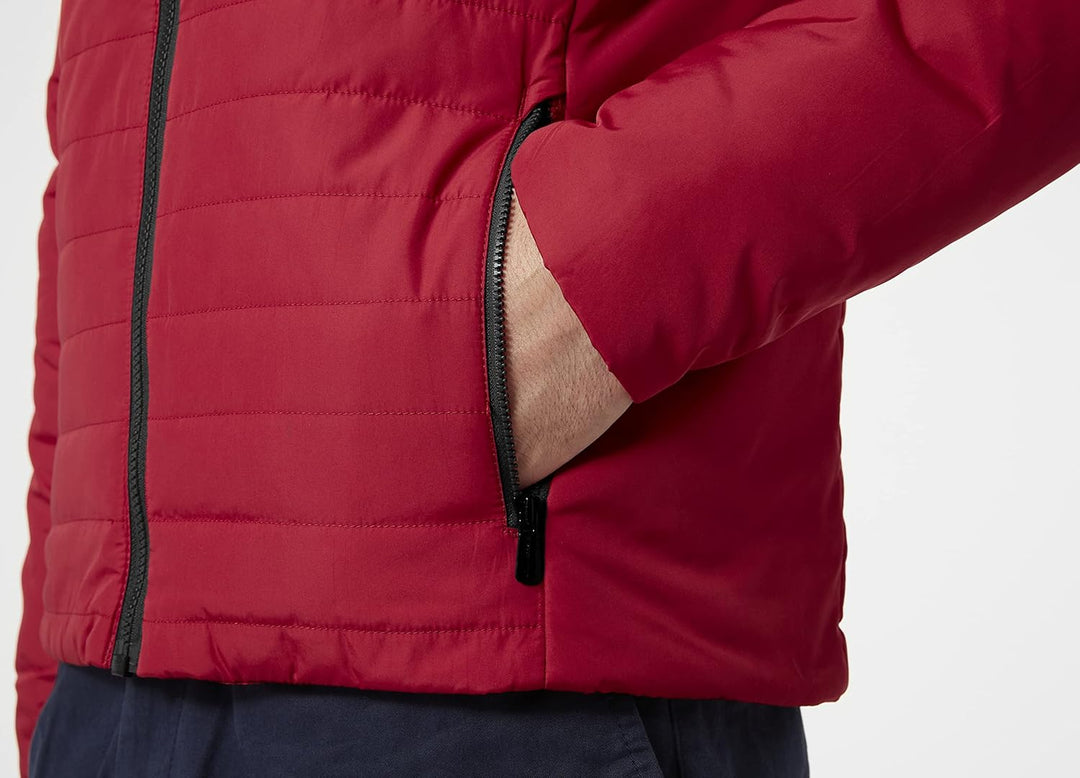 Helly Hansen Herren Crew Isolierte Jacke 2.0 S 162 Red, S Rot