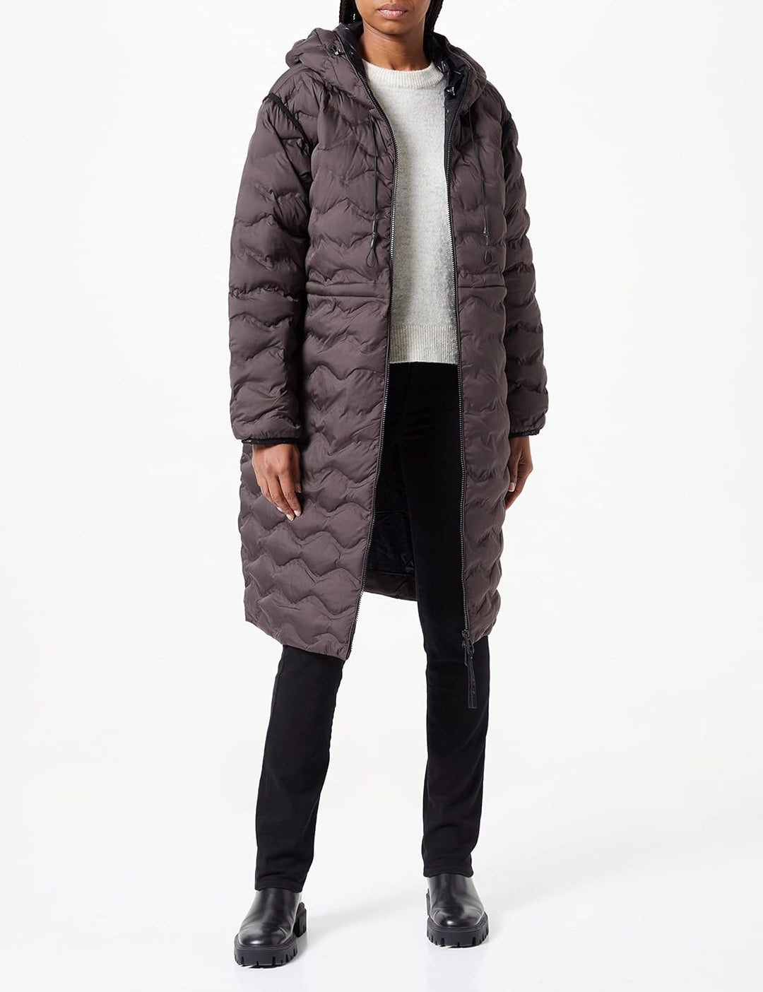 Replay Damen Übergangsjacke M 610 Chocolate, M 610 Chocolate