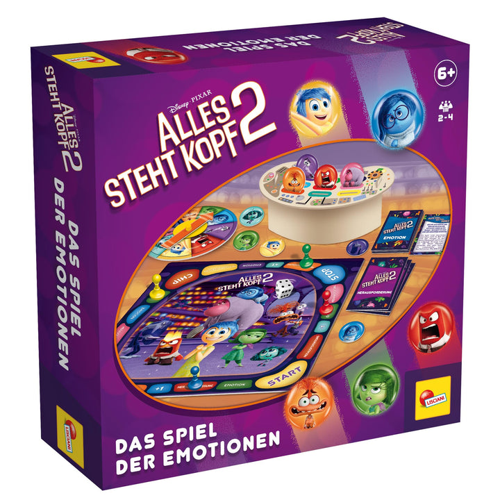 Lisciani - Alles Steht Kopf 2 – Das Spiel Der Emotionen - Pädagogisches Spiel Ab 4 Jahren - Emotione