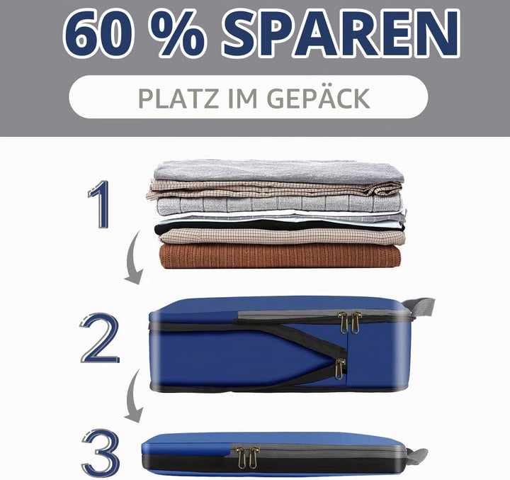 Eono Komprimierbaren Packwürfeln zur Organisation Ihres Reisegepäcks, Compression Packing Cube, Pack