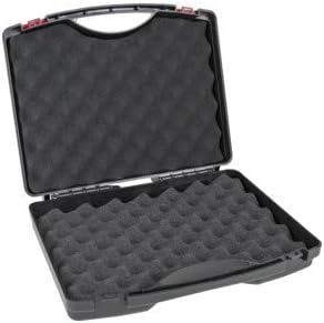 STIER Kunststoffkoffer PP m. Schaumstoffeinlage 230 x 180 x 45mm 280 x 230 x 82 Schwarz, 280 x 230 x