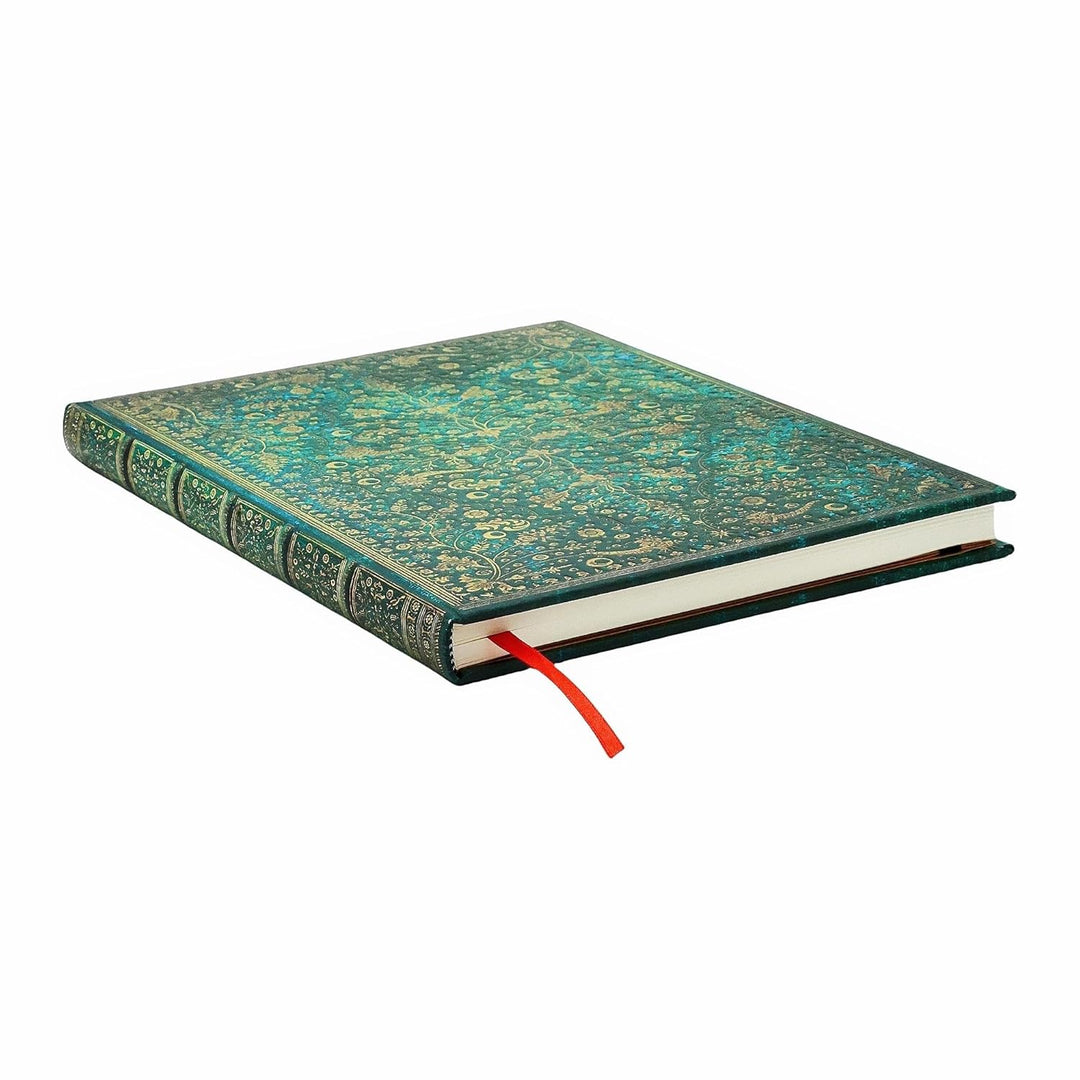 Paperblanks - Emerald Flower - Nature's Grace - Journal - Ultra - Unlined - Clasp - 144 Pg - 120 Gsm