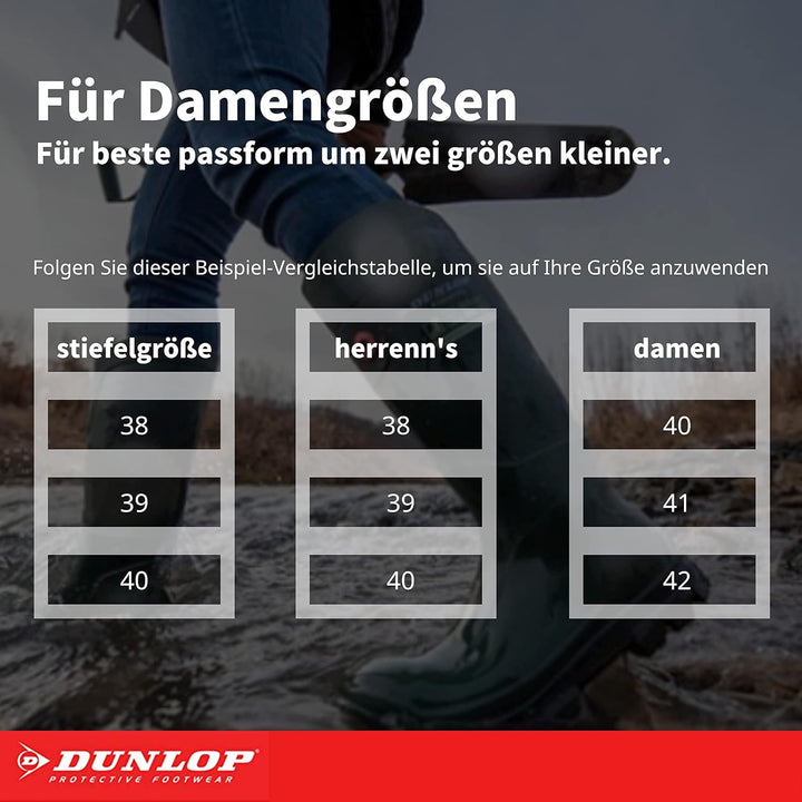 DUNLOP Protective Footwear Kids Blizzard, gefütterte Kinder Gummistiefel 21 EU Blau, 21 EU Blau