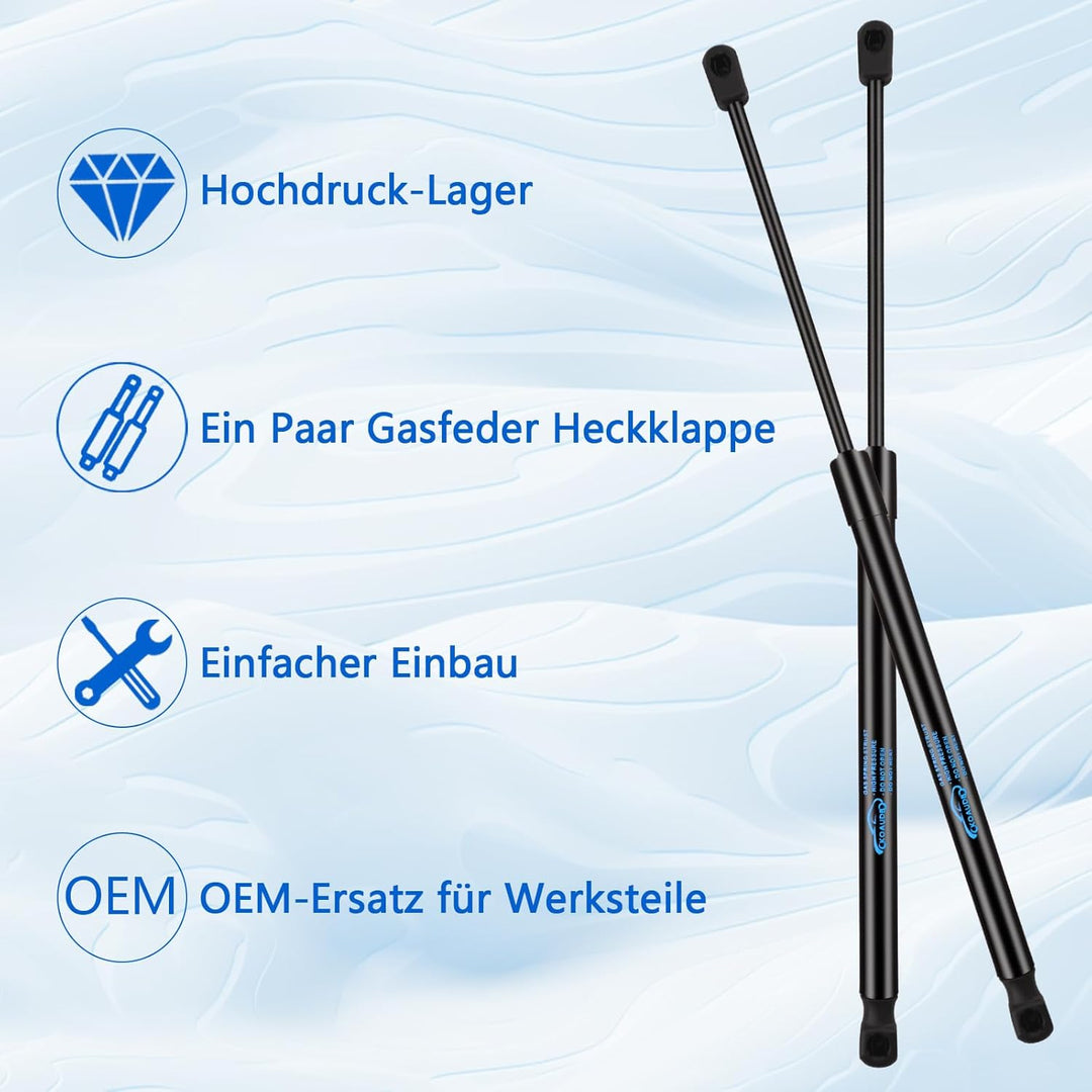 2Pcs Gasfeder Heckklappendämpfer für Mercedes-Benz C-Klasse T-Model S204 160 180 200 220 230 250 280