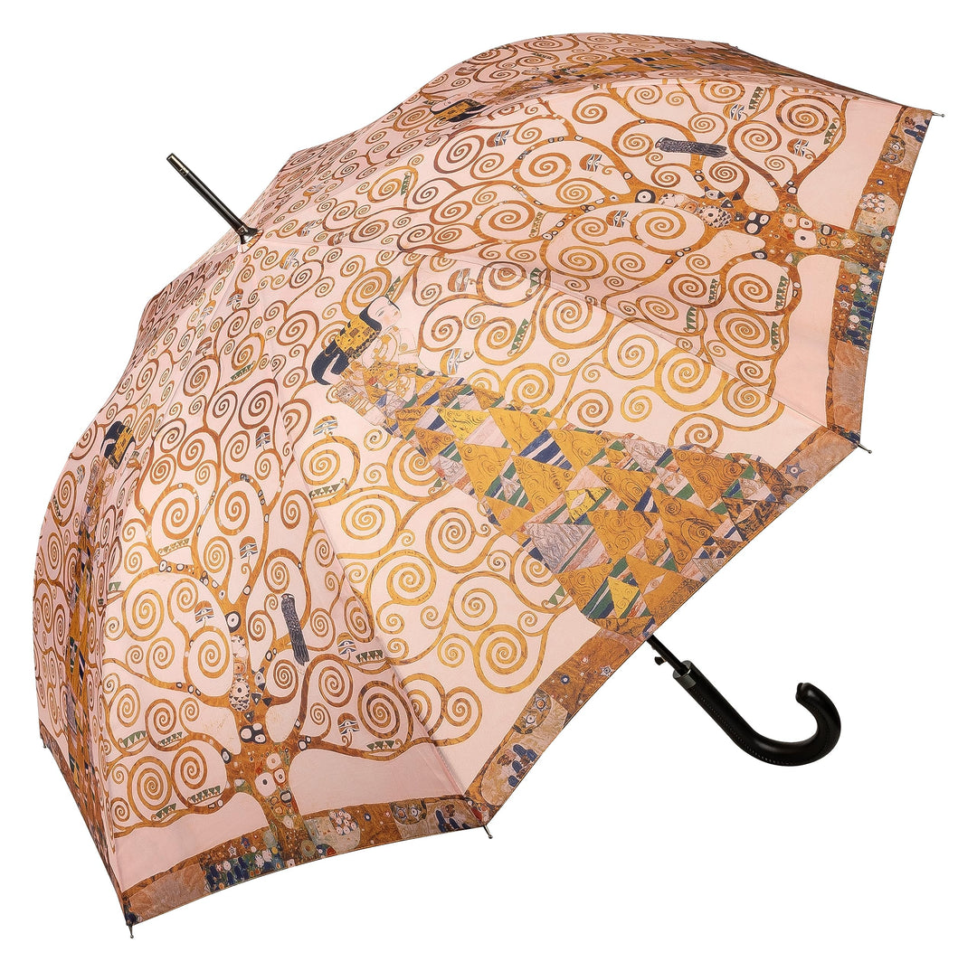 VON LILIENFELD Regenschirm Gustav Klimt: Lebensbaum und Erwartung Auf-Automatik Damen Kunst Stocksch