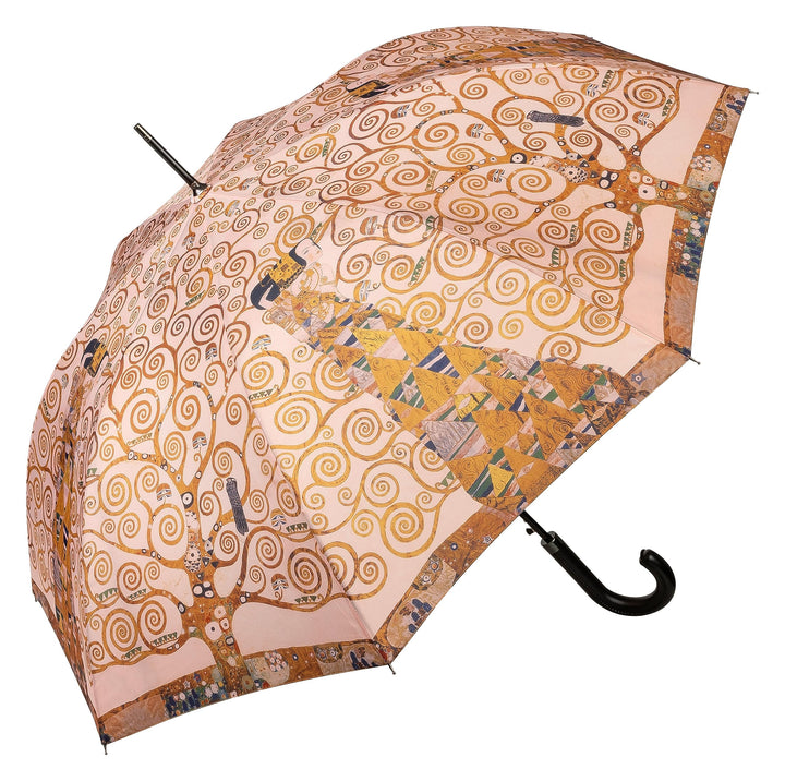 VON LILIENFELD Regenschirm Gustav Klimt: Lebensbaum und Erwartung Auf-Automatik Damen Kunst Stocksch