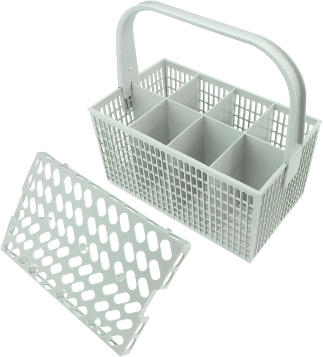 Zanussi Besteckkorb Geschirrspüler Kunststoff Käfig, (Light Grey)