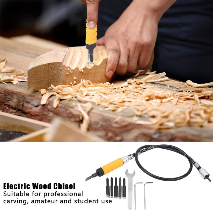 Elektrisches Holzmeissel, Holzbearbeitungs-Meissel Werkzeugsatz Elektro-Holzmeissel-Schnitzwerkzeug